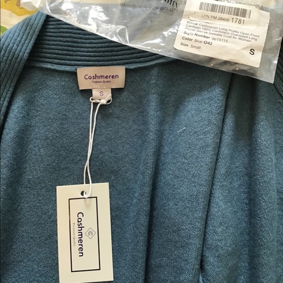 Cashmeren Open Front Cardigan Sweater Small - Picture 4 of 4